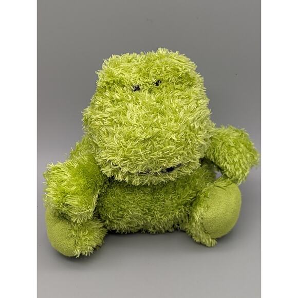 Vintage Retired 2005 Jellycat London Pudding Frog Plush HTF - Picture 1 of 8